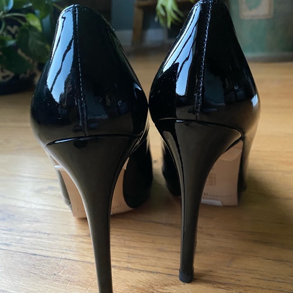 L.K. Bennett New Sledge (Black Patent Leather) - Picture 2 of 6